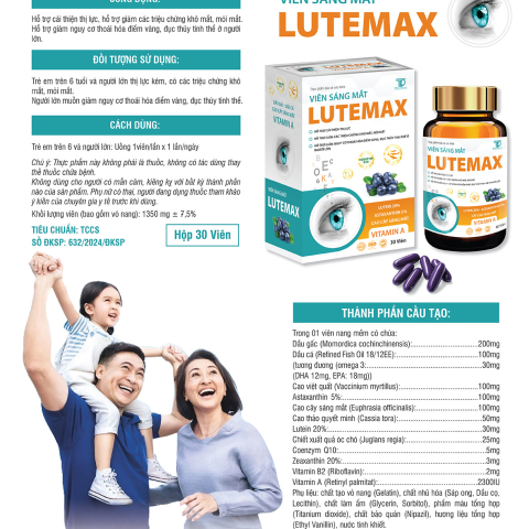 VIÊN SÁNG MẮT LUTEMAX